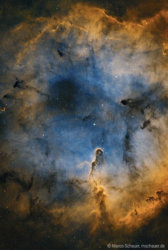 Elephantenrüssel (IC 1396) iim Sternbild Kepheus